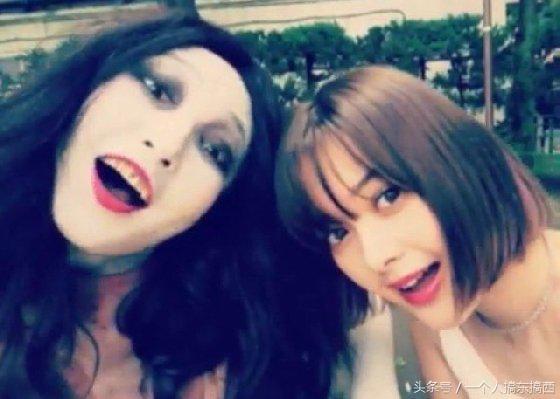 贞子与伽椰子登上VIVI携手美模玉城Tina拍时装穿搭，贞子新服装（她是日本杂志最年轻的封面模特）