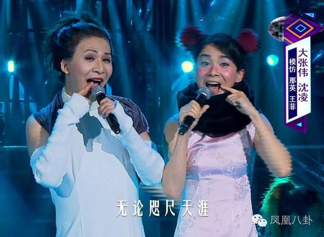 大张伟模仿胡彦斌，贾玲扮刘欢大张伟唱蔡琴