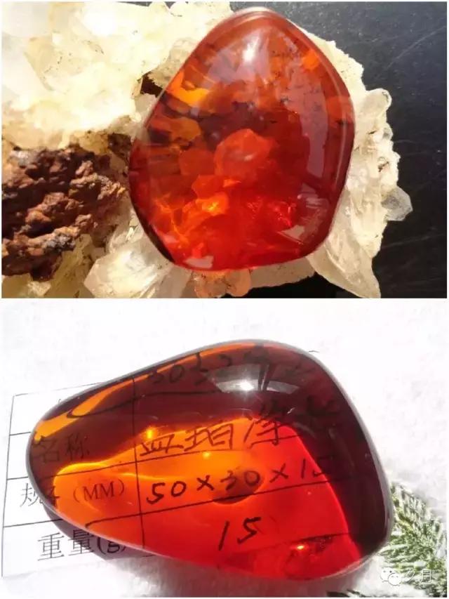 缅甸血珀鉴别方法，缅甸琥珀知多少~看图识珀之血珀