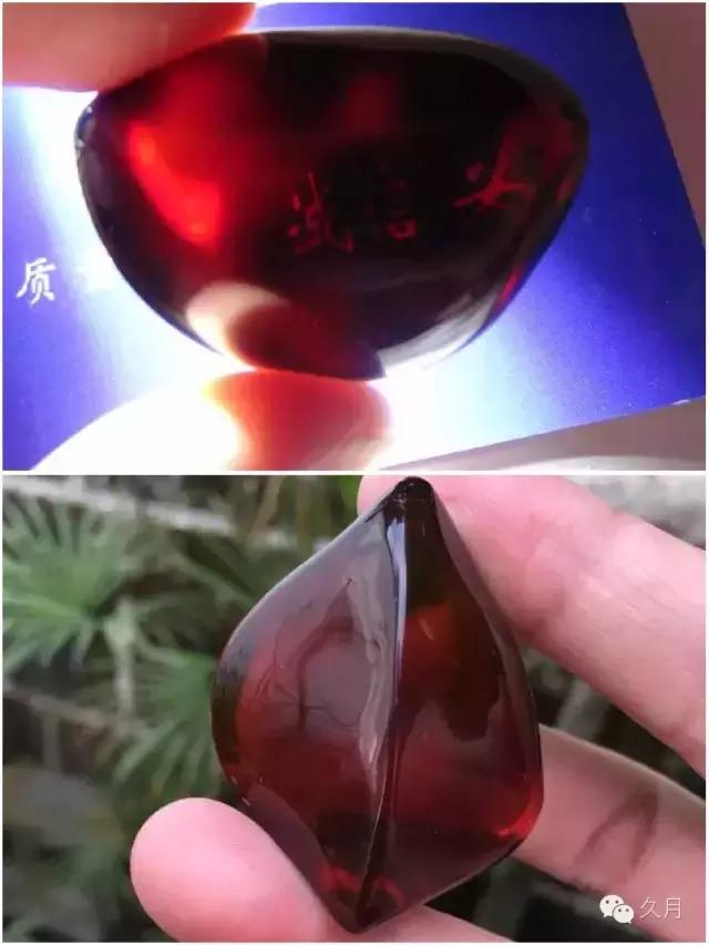 缅甸血珀鉴别方法，缅甸琥珀知多少~看图识珀之血珀