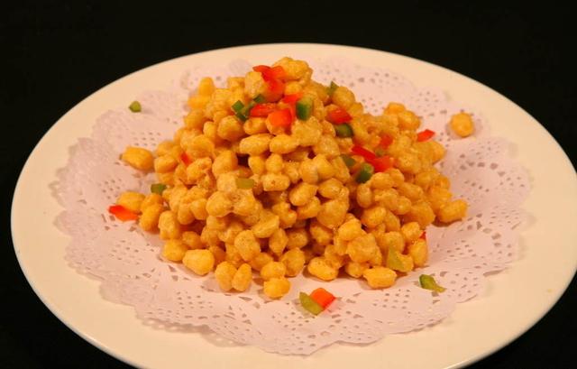 金丝玉米的做法步骤图，金沙玉米的做法