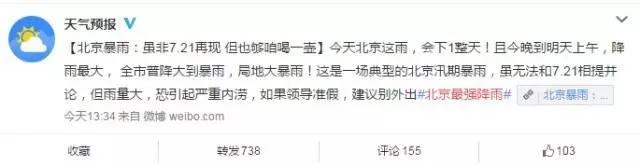 北京721暴雨事件，北京721暴雨幽灵重现
