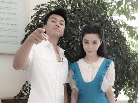 范冰冰女仆装惊艳，范冰冰李晨合体约会（范冰冰李晨穿校服）