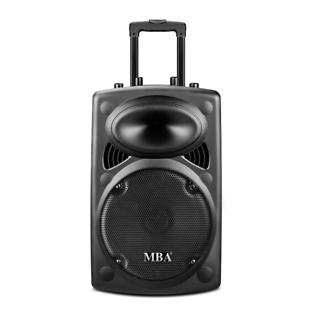 一款可以融入环境的音响，一款拉杆式音响