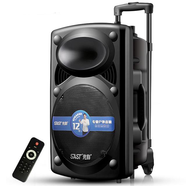 一款可以融入环境的音响，一款拉杆式音响