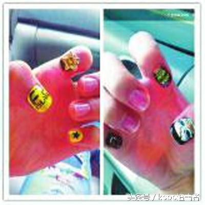 李弘基粉色头发现场，笑起来的时候感觉笑到我心里去了