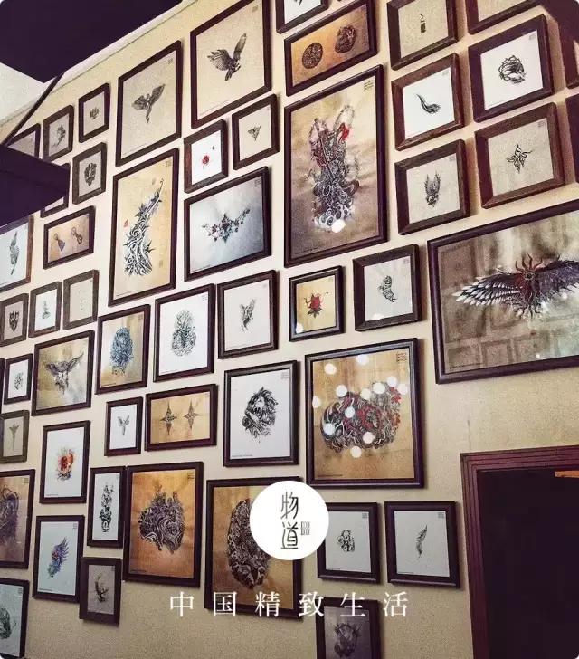 著名纹身艺术家，世界上最古老的纹身店从1300年开始营业