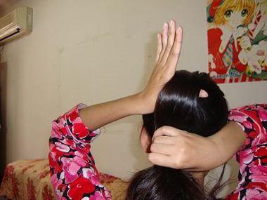 簪子盘发教程简单又漂亮，2款适合50岁女人的簪子发型盘发教程