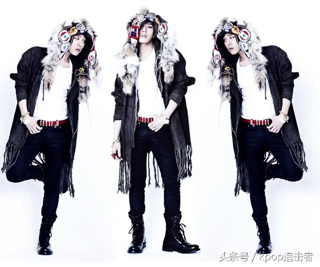 李弘基粉色头发现场，笑起来的时候感觉笑到我心里去了