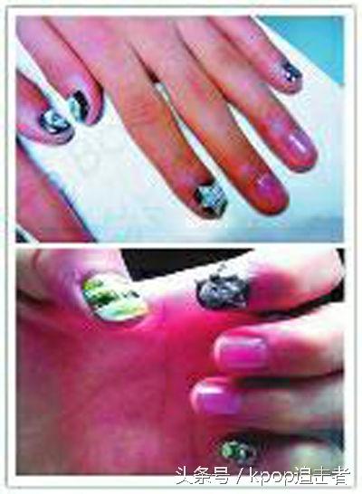 李弘基粉色头发现场，笑起来的时候感觉笑到我心里去了