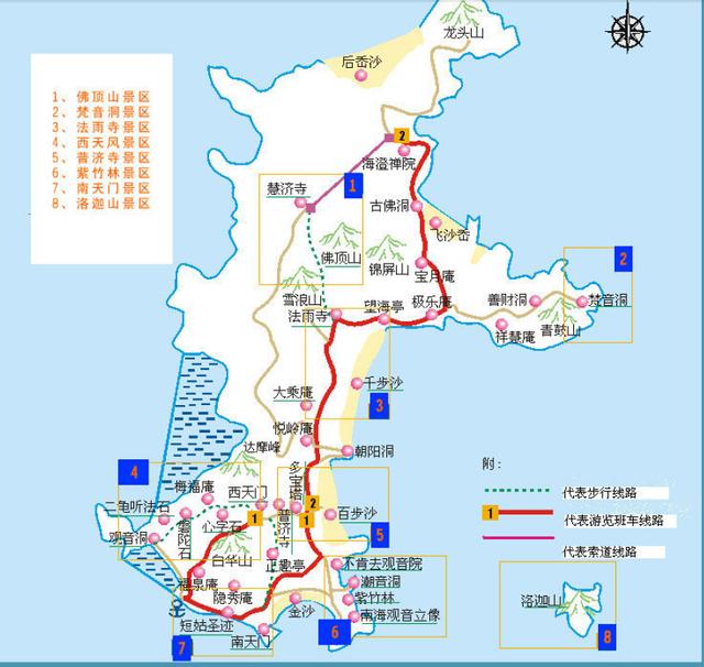 普陀山一日游价格，普陀山旅游攻略 一日游（见山见海见自己。杭州普陀山之旅）