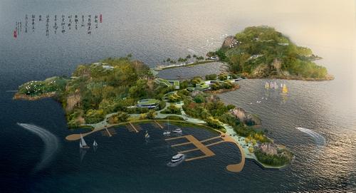 阳江市海陵岛海上丝绸之路旅游区，天之涯海之角---苔菉海洋小镇建设