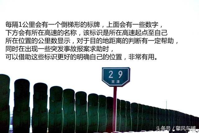 高速公路服务区标志，高速路上交通标志牌图解（高速公路服务区标志）