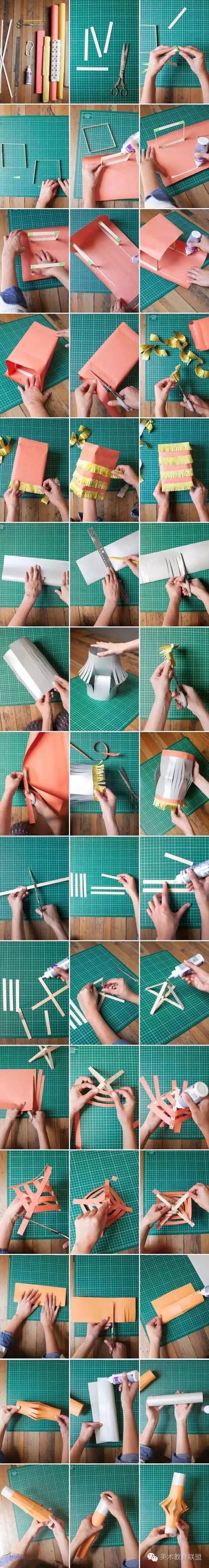 小学生灯笼手工制作，小学生中秋节手工灯笼制作教程（中秋节创意手工灯笼）