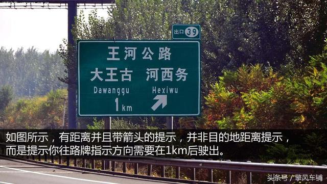 高速公路服务区标志，高速路上交通标志牌图解（高速公路服务区标志）