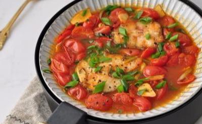 鳕鱼和番茄怎样做，鳕鱼肉质鲜美与酸甜可口的番茄搭配
