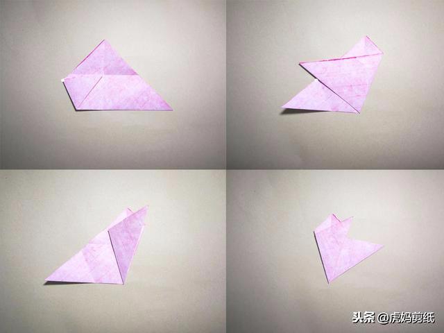 好看有難度的窗花剪紙教程，簡單漂亮的六折剪紙