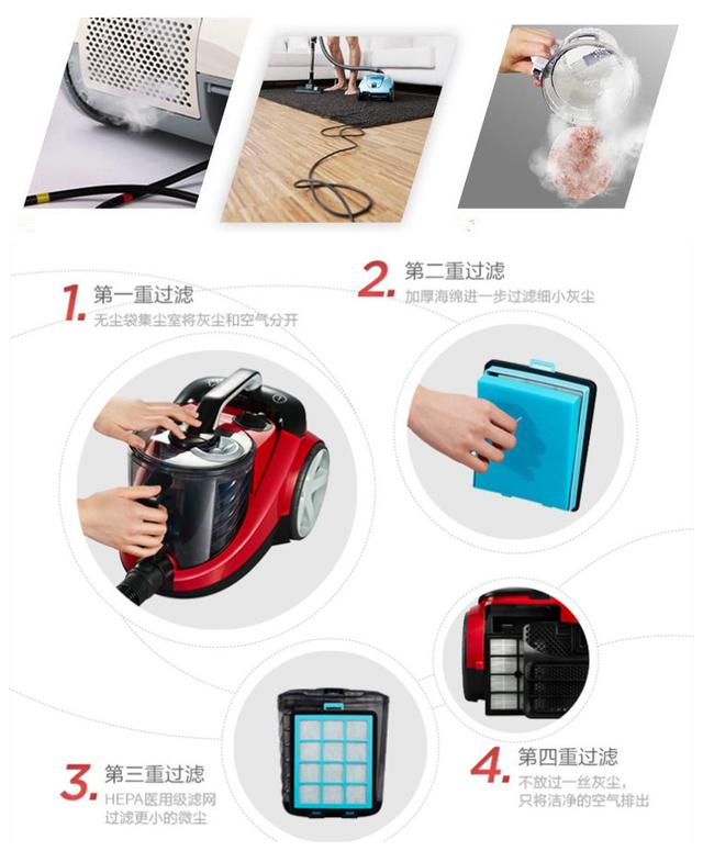 飞利浦的有线吸尘器哪款好，15分钟get-飞利浦吸尘器哪款好-尘袋式篇