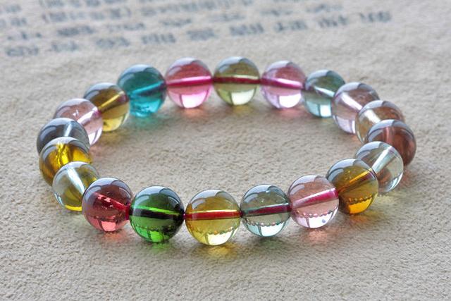 碧玺真假最简单的鉴别图，碧玺真假又不会看了吧