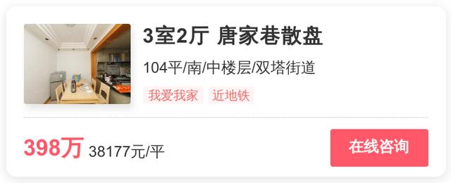 苏州姑苏区二手房信息，我们统计了全平台