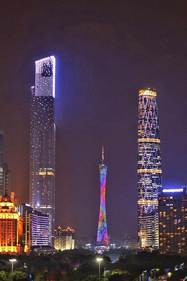 广州塔夜景哪个位置好，点赞新地标