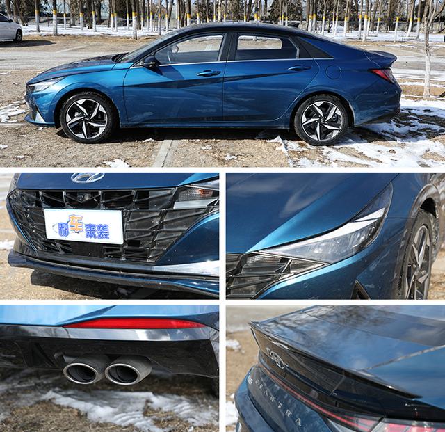 2022款现代第七代伊兰特功能介绍，颜值不输轩逸卡罗拉