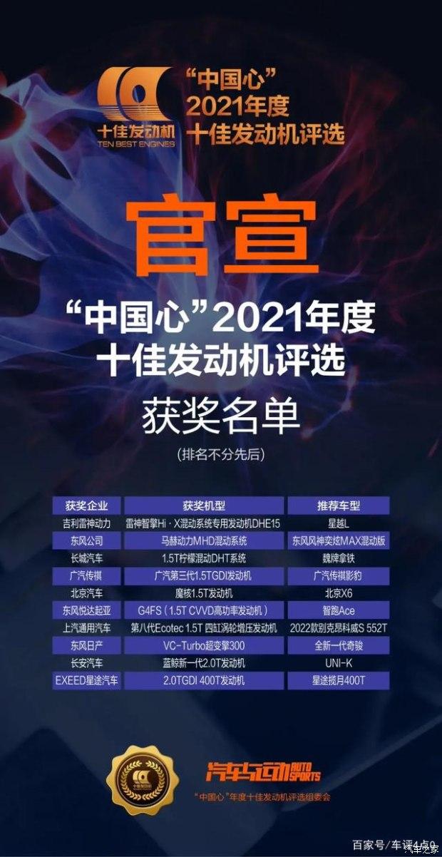 十佳发动机出炉长安上榜，长安发动机型号排行榜
