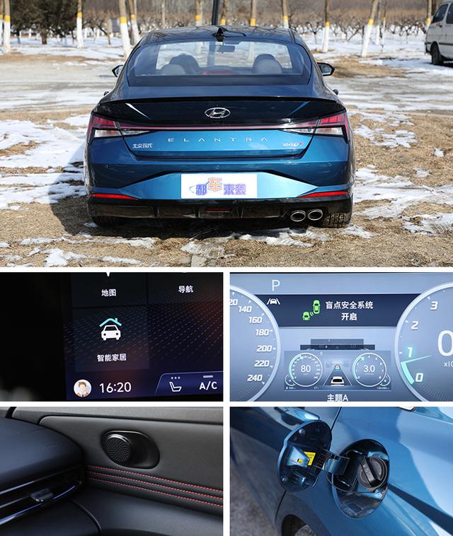 2022款现代第七代伊兰特功能介绍，颜值不输轩逸卡罗拉