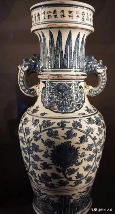 真品元青花瓷器底部特点，元青花瓷底足辨识