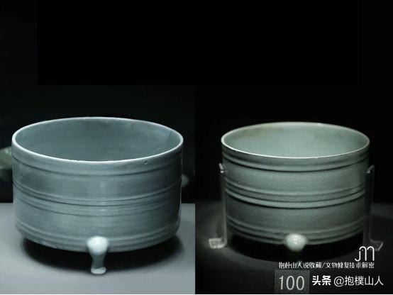 真正的北宋汝窑真品，这般颜色做将来的论断