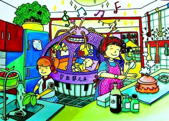 未来的科幻主题绘画简单，科幻画主题系列作品20张
