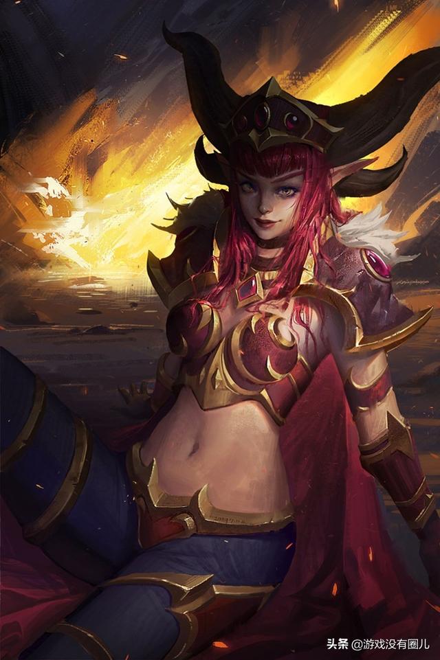 魔兽世界德鲁伊法师塔外观，力与美结合除了希瓦女王