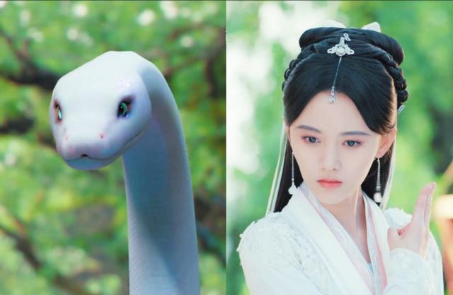 盘点各版本白素贞露出尾巴，同样是现出原形