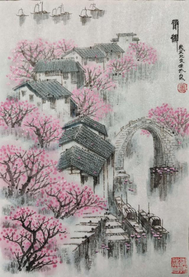 春夏秋冬怎么画，国画春夏秋冬四季简笔画