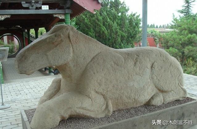 汉霍去病陵墓雕塑，代表了中国面对一切强敌的态度