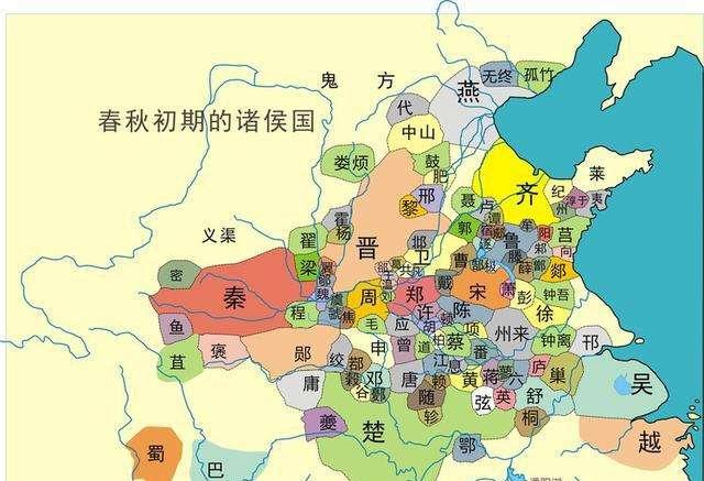 西周五个重要封国，西周分封之初有那么多姬姓诸侯国