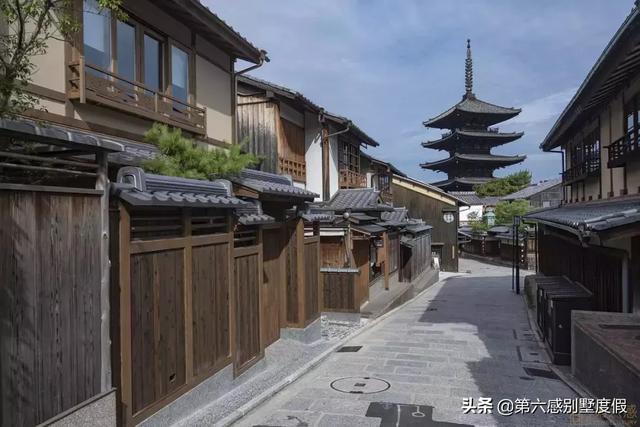 日本适合穿和服的景点，京都清水寺樱花古寺和服御守