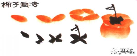 写意蔬果番茄的画法，写意蔬果画法步骤示范