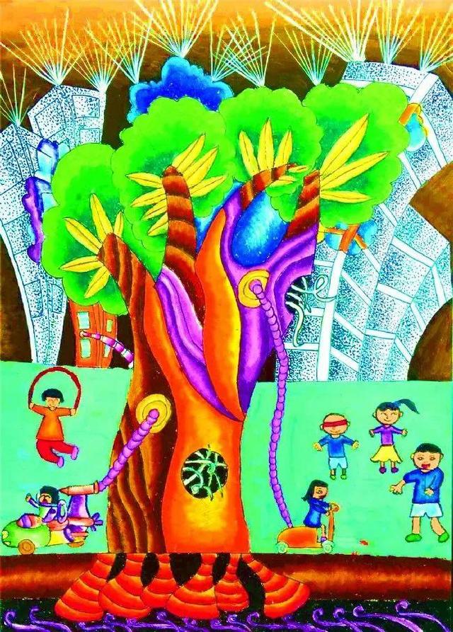 未来的科幻主题绘画简单，科幻画主题系列作品20张