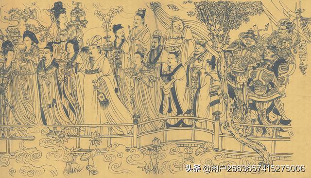 吴道子现存画作，吴道子存世的罕见作品地狱变相图送子天王图