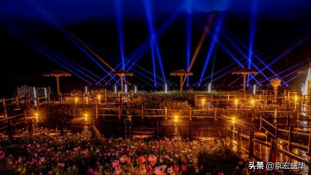 承德坝上草原全景，承德如画美景丰宁坝上草原