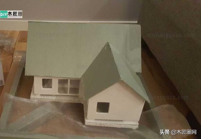 别墅模型制作教程，豪华别墅模型的制作方法