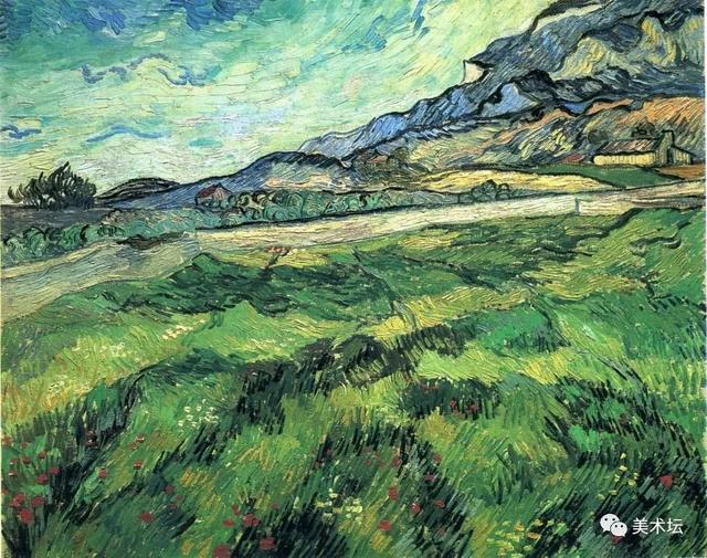 梵高麦田系列作品，文森特