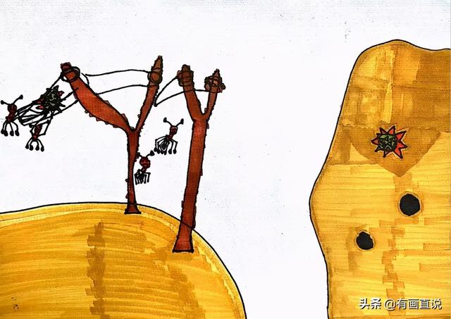 少儿画画图片大全，少儿绘画简单易学儿童画（28张~创意美术儿童范画,很值得初学者收藏）