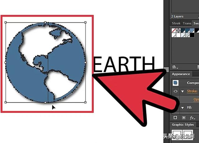 ai怎么把图形添加投影，Illustrator