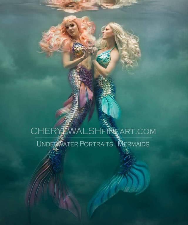 迄今为止最真实的美人鱼画面，看过那么多水下美人鱼