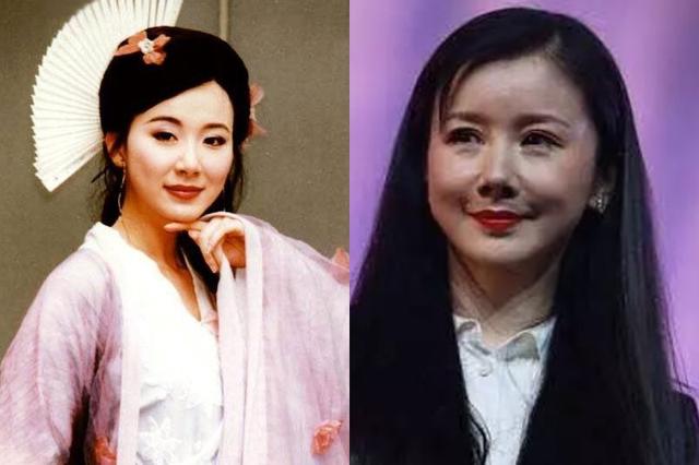 蔡明老师年轻时，蔡明年轻时的老照片