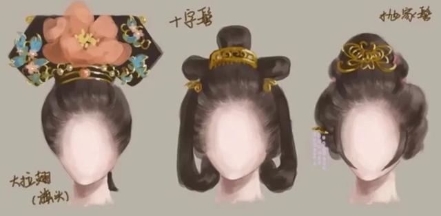 古代发型随意又好看，小说词汇积累第4天——古装女子发型