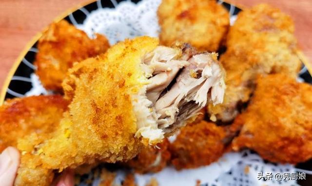 炸鸡腿怎么做外酥里嫩不回软，鸡腿外酥里嫩又入味