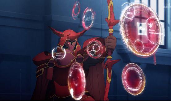 刀剑神域第三季后半图，亚丝娜化身创世神进入UW